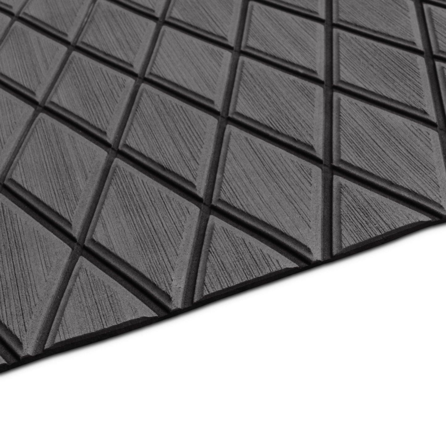 Hzchione 74.81"x27.56" Diamond EVA Foam Boat Decking Traction Pad For Yacht RV Golf Cart Pool Ramp Hzchione