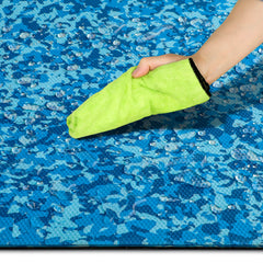 Hzchione Boat Flooring Ocean Camouflage EVA Foam Self-Adhesive Anti Slip Mats Roll Sheet For Yacht RV Golf Cart Pool Cooler Top Hot Pressed Dots Texture  Hzchione   