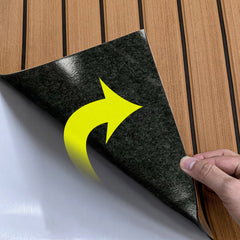 Hzchione EVA Foam Hydroturf Boat Flooring Sea Decking Boats Slotted U-Groove Texture For Yacht Motorboat RV Golf Cart Pool Cooler Top  Hzchione   