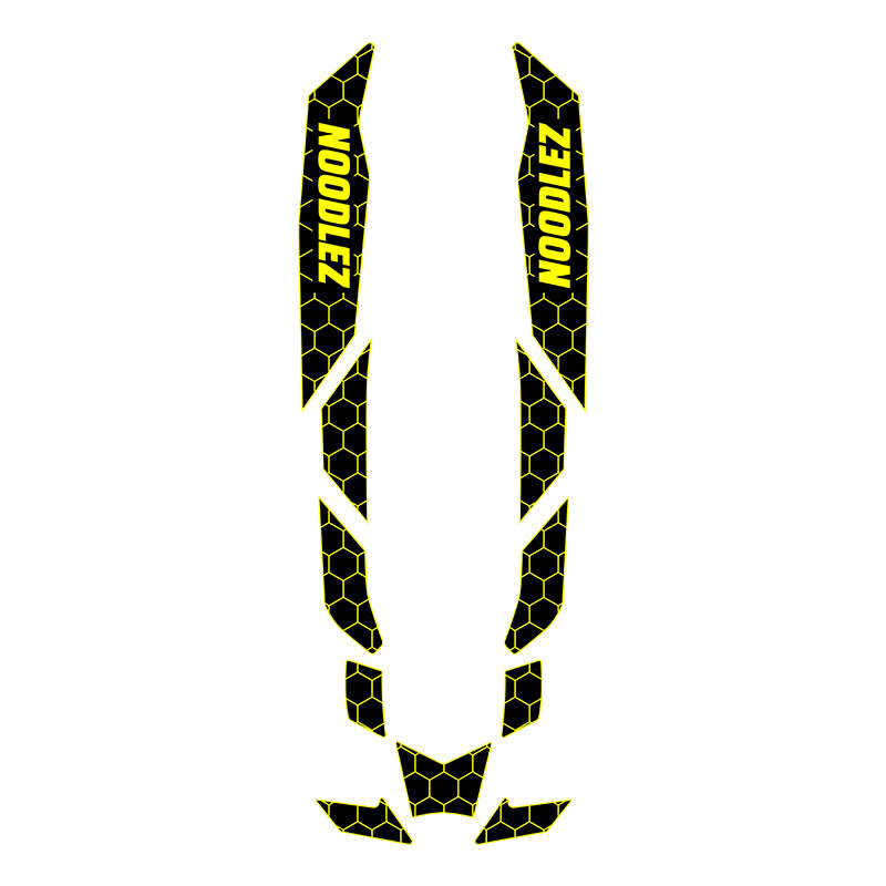 2022 Sea Doo Spark 2 Sitter Customize Jet Ski Mats Non-Slip Motorboat Traction Mat Hzchione Black Neon Yellow-Hexagon