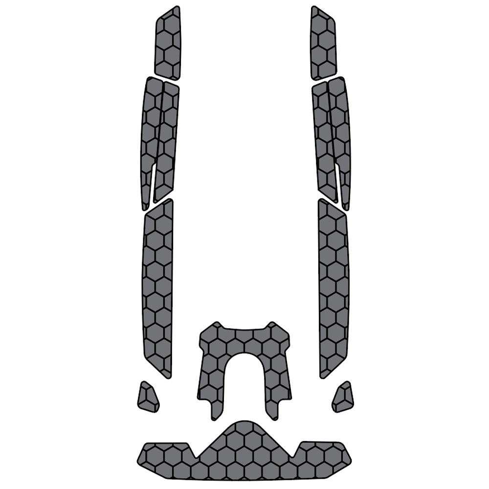 2021 Seadoo RXP-X 300 Customize Jet Ski Mats Non-Slip Motorboat Traction Mat  Hzchione 9C Gray Black-Honeycomb  