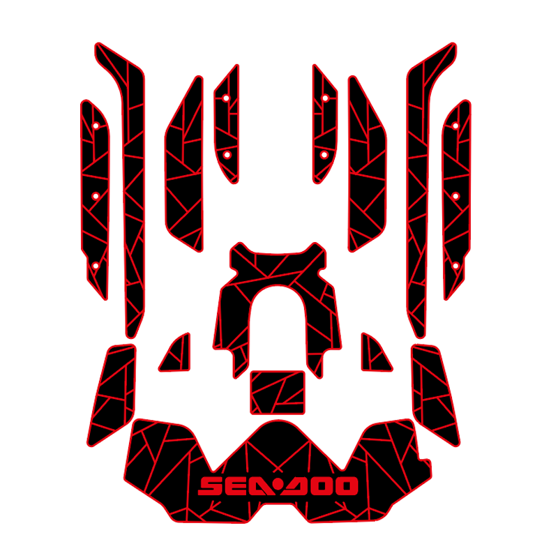 2019-2020 Sea Doo RXT-300 Customize Jet Ski Mats Non-Slip Motorboat Traction Mat Hzchione