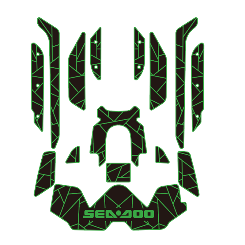 2019-2020 Sea Doo RXT-300 Customize Jet Ski Mats Non-Slip Motorboat Traction Mat Hzchione
