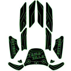 Yamaha SV1200 WaveRunner SUV  EVA Foam Boat Flooring Jet Ski Traction Mats  Hzchione Black Green-SUV 1200  