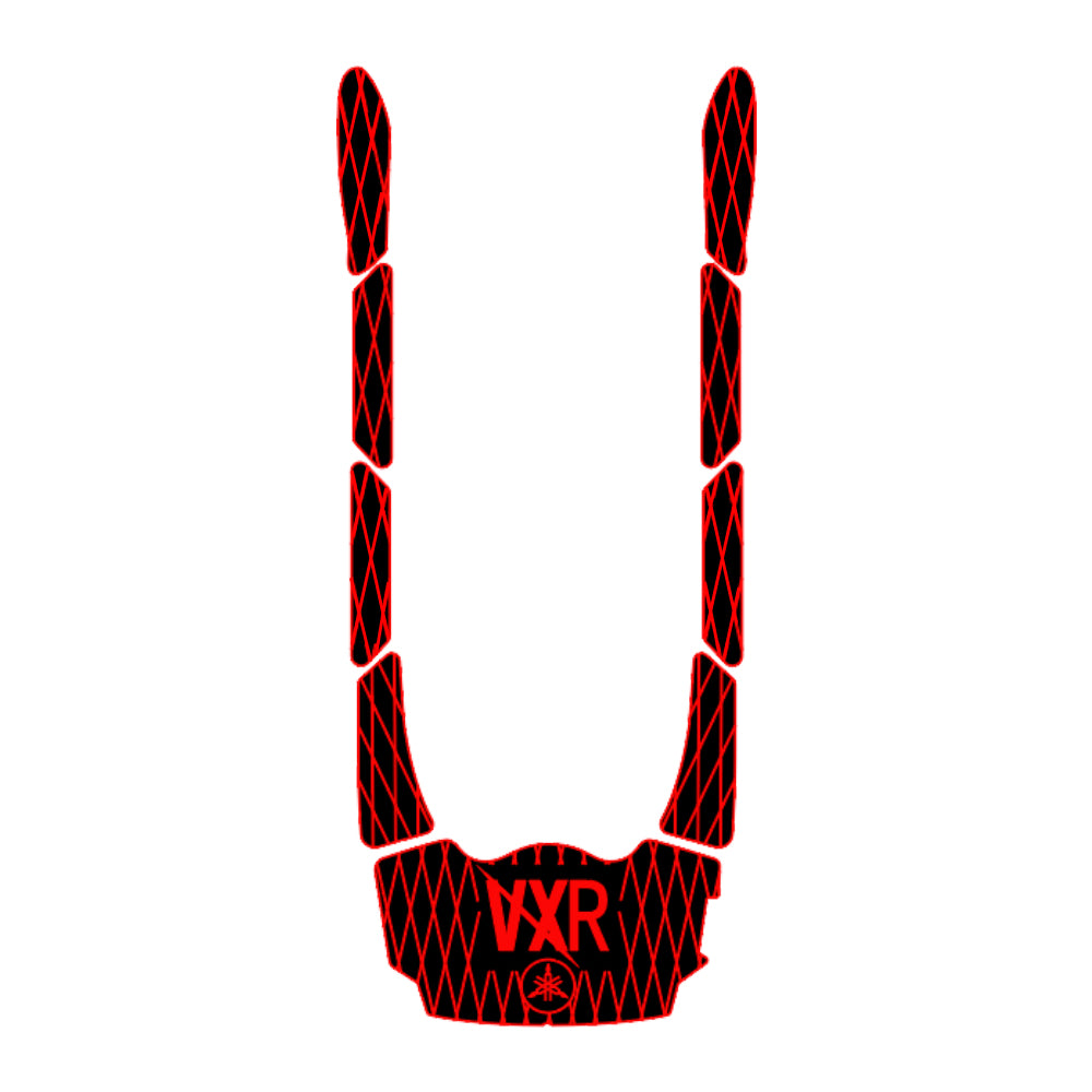 2010-2014 Yamaha VX/VXR/VXS EVA Foam Boat Flooring Jet Ski Traction Mats Hzchione Black Red-Diamond-VXR