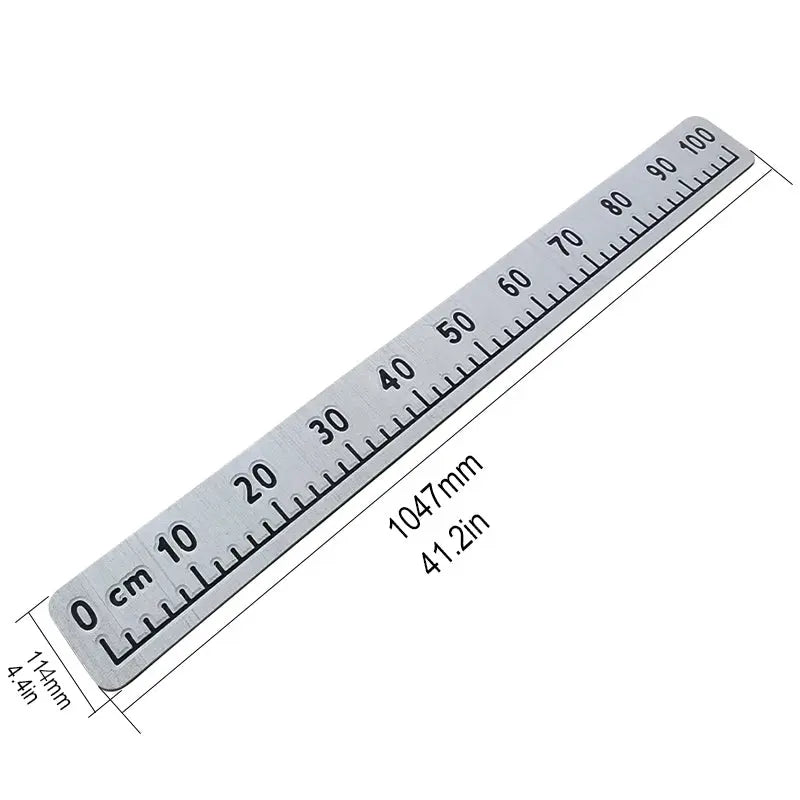 100cm Fish Ruler Fishing Measurement Tool Eva Foam Boat Flooring For Fishing Boat Kayaks Fishing  Hzchione Light Gray + Black  