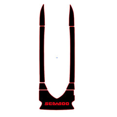 2001 Sea Doo GTS Customize Jet Ski Mats Non-Slip Motorboat Traction Mat Hzchione Black Red