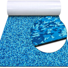 Hzchione Boat Flooring Ocean Camouflage EVA Foam Self-Adhesive Anti Slip Mats Roll Sheet For Yacht RV Golf Cart Pool Cooler Top Hot Pressed Dots Texture  Hzchione   
