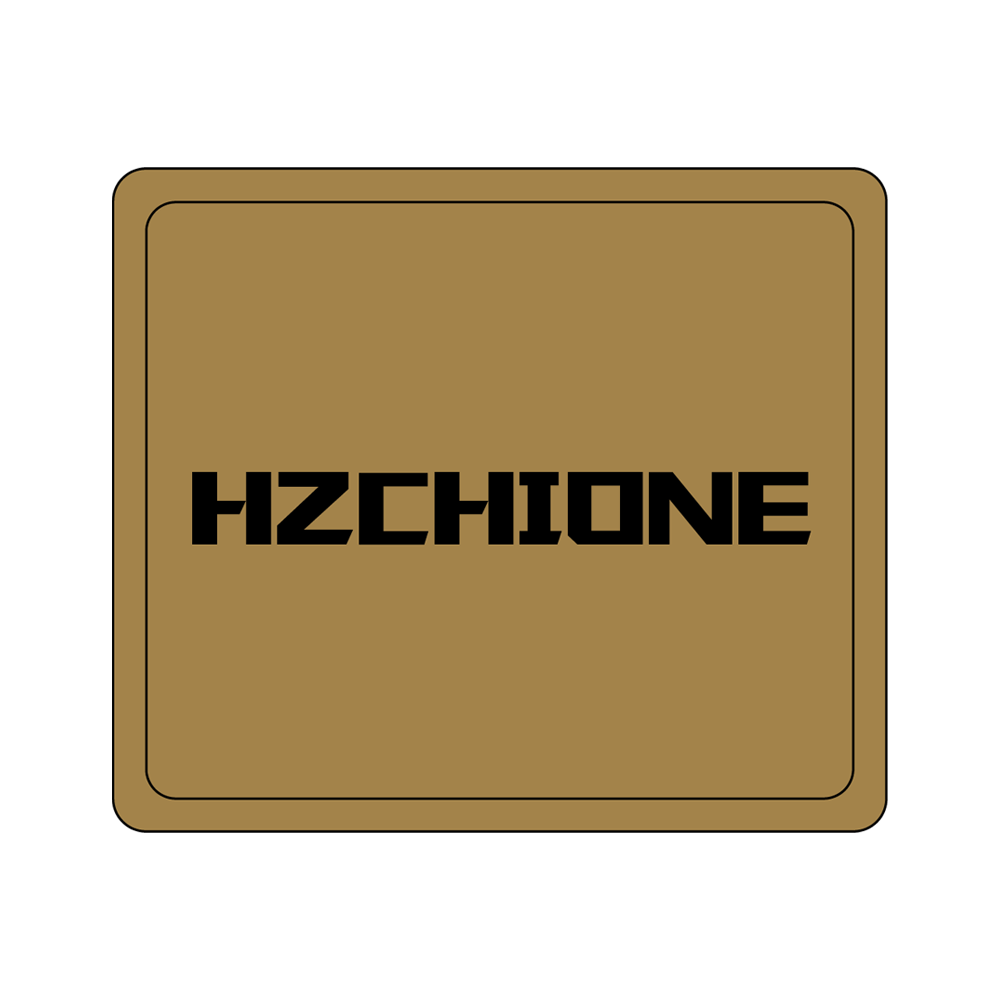 Customized Personalized Name Logo Text Pattern Machine Engraving EVA Foam Faux Teak Traction Pad Marine Anti-Skid Self-Adhesive  Hzchione 35*20cm Brown Black-Hzchione 